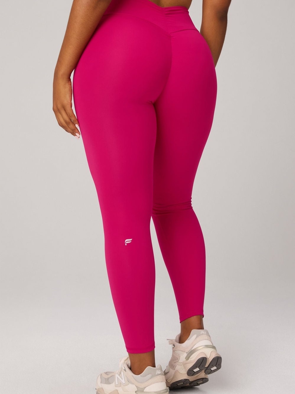 Fabletics High-Waist Leggings in Pink Crush / XL Short / 25 inseam